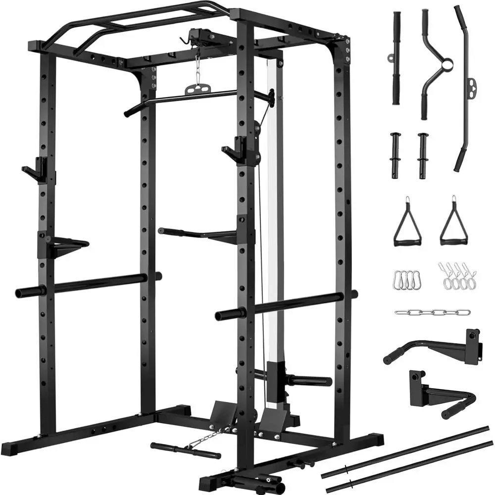 Lat Pulldown Bar - Power Rack con Capacità di 900