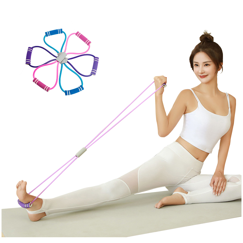 Figure 8 Resistance Band - Resistenza Fitness Band Yoga palestra attrezzature