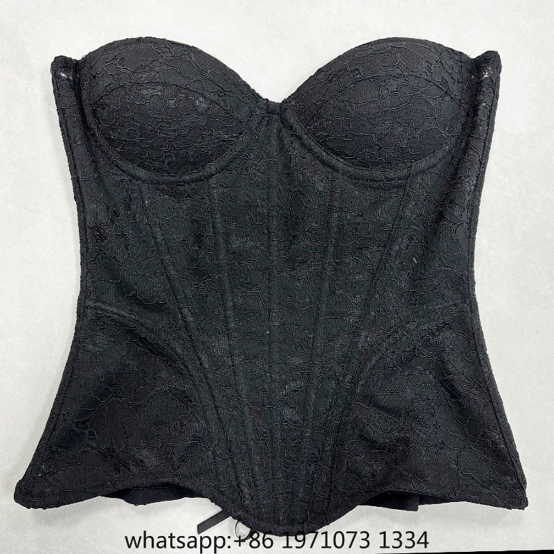 Waist Trainer Women - Corsetto in pizzo da donna, bustier