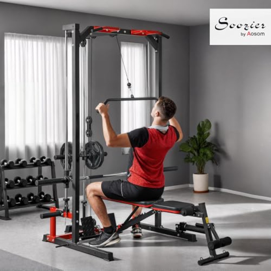 Power Cage Smith Machine Multi - Lat Pulldown Bar recensione e prezzo