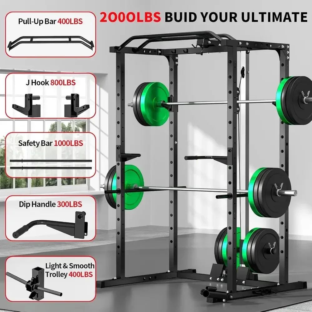 Power Rack con Capacità di 900 - Lat Pulldown Bar recensione e prezzo