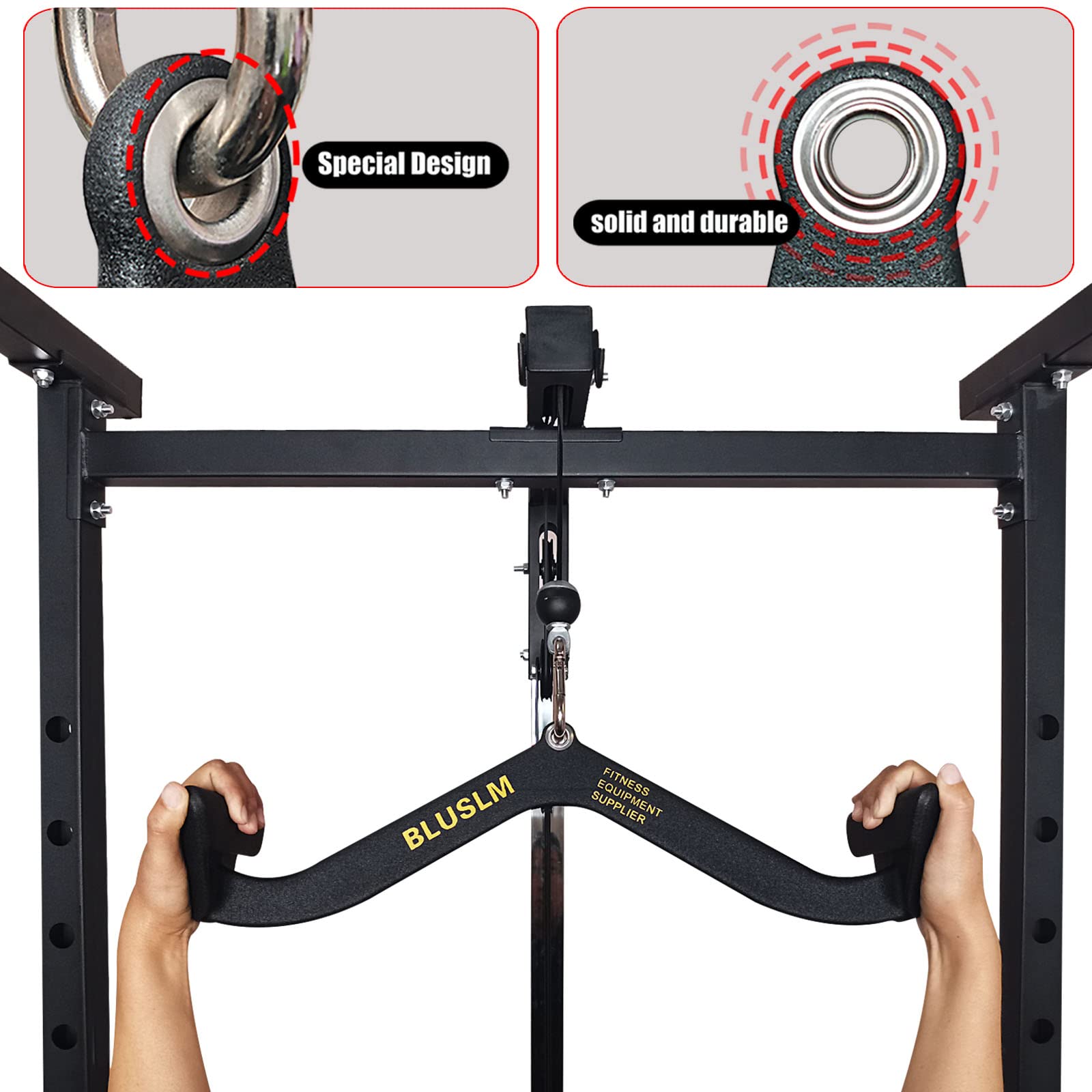 Impugnatura per allenamento, b - Lat Pulldown Bar recensione e prezzo