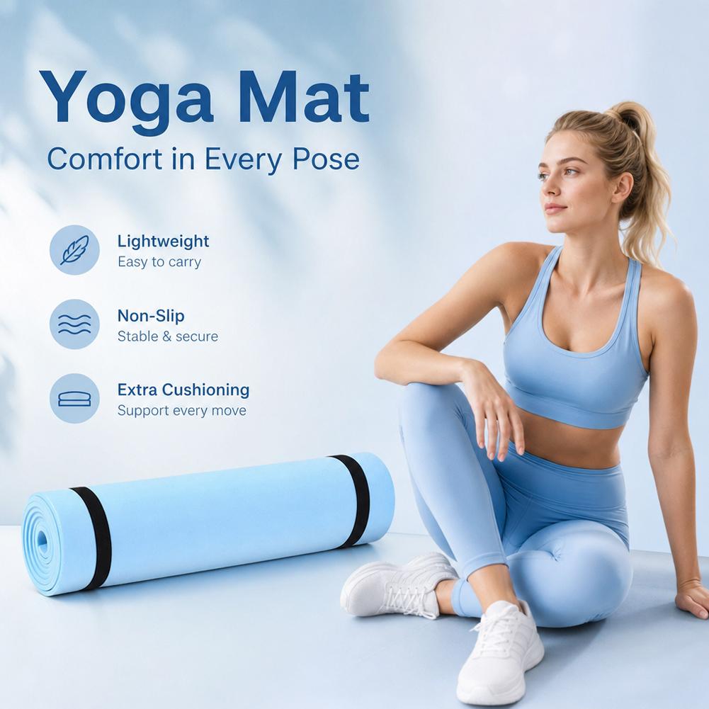 Tappetino da yoga spesso 1/2 p - Thick Yoga Mat recensione e prezzo